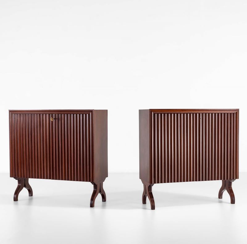 Paolo Buffa : Due mobili contenitori  - Asta Design200 - Cambi Casa d'Aste