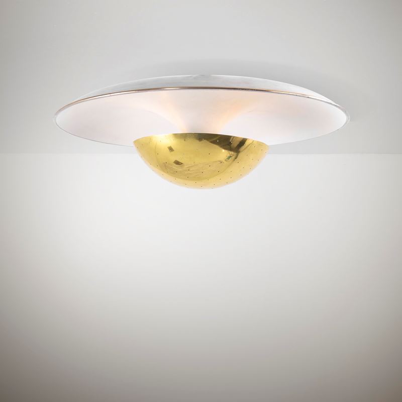 Gino Sarfatti : Lampada a plafone mod. 155  - Asta Design Properties - Cambi Casa d'Aste