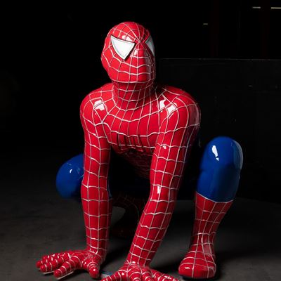 Statua Spiderman.