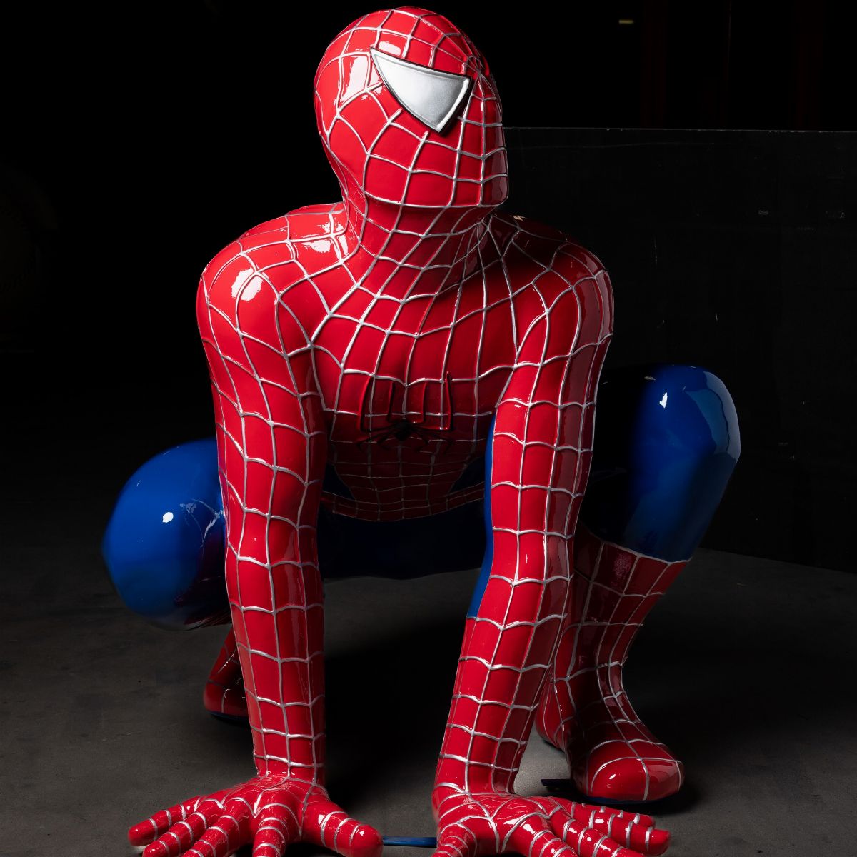 Statua Spiderman.