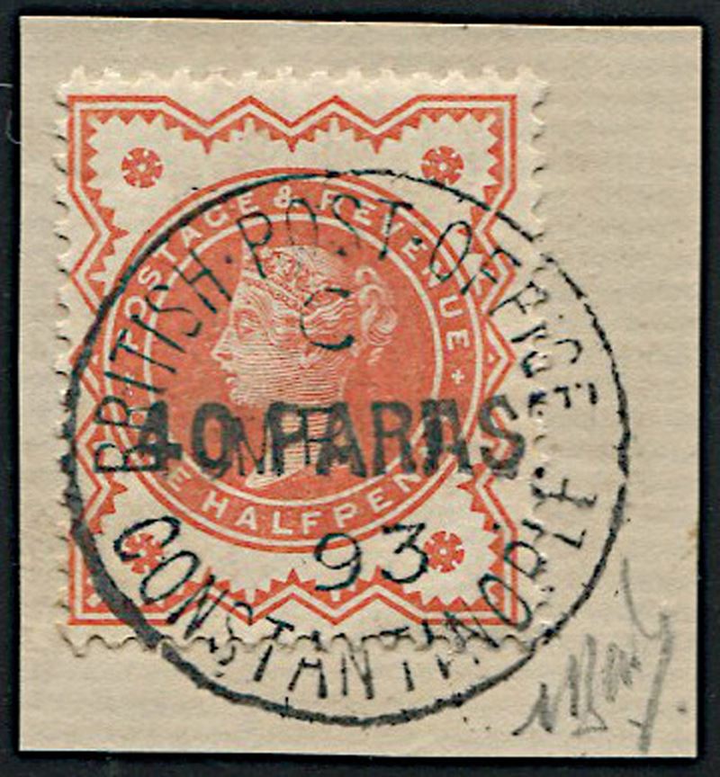 1893, British Levant  - Auction Philately - Cambi Casa d'Aste