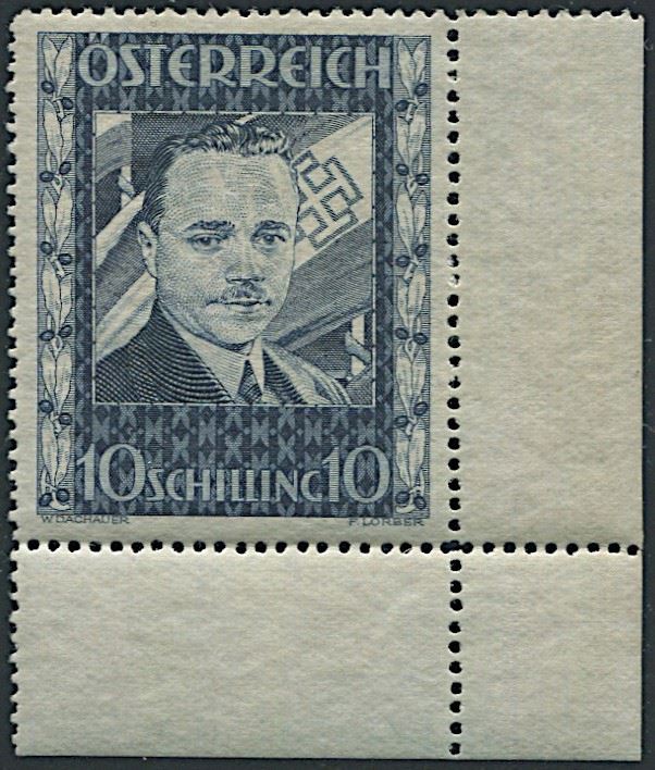 1936, Austria, "Dollfus"  - Auction Postal History and Philately - Cambi Casa d'Aste