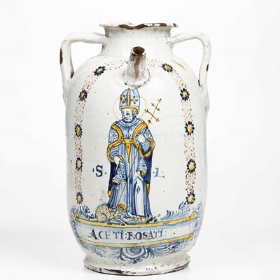 Versatore da Farmacia. Castelli, XIX Secolo.