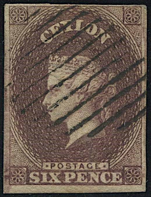 1859, Ceylon, Pence Issues