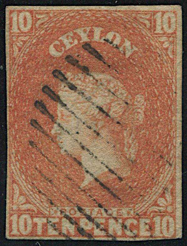 1857, Ceylon, Pence Issues