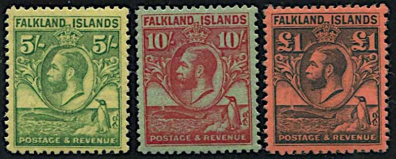 1929/37, Falkland Islands, King George V  - Asta Storia Postale e Filatelia - Cambi Casa d'Aste
