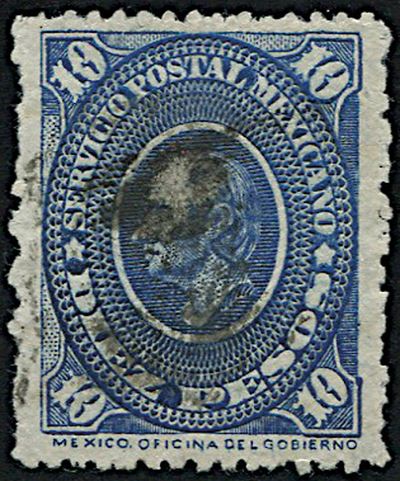 1884, Messico, Effigie di Miguel Hidalgo