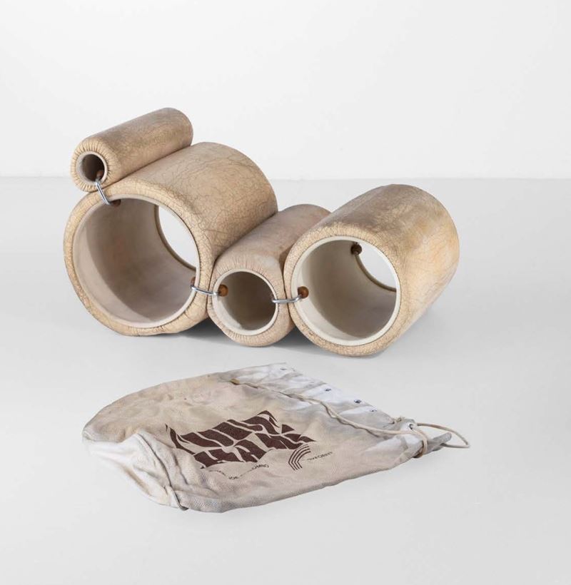 Joe Colombo : Poltrona mod. Tube Chair  - Asta Design200 - Cambi Casa d'Aste