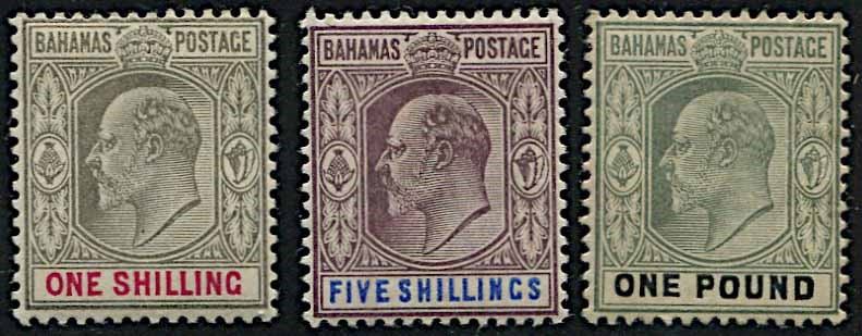 1902/07, Bahamas, King Edward VII  - Auction Postal History and Philately - Cambi Casa d'Aste