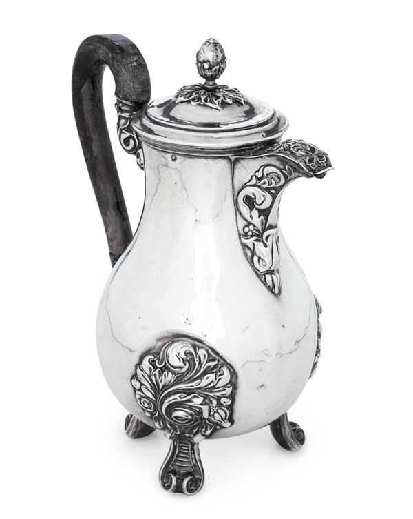 A coffee pot, France, early 1800s