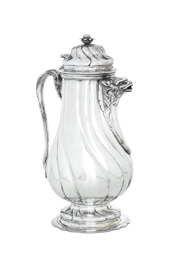 A pitcher, Turin, mid 1700s