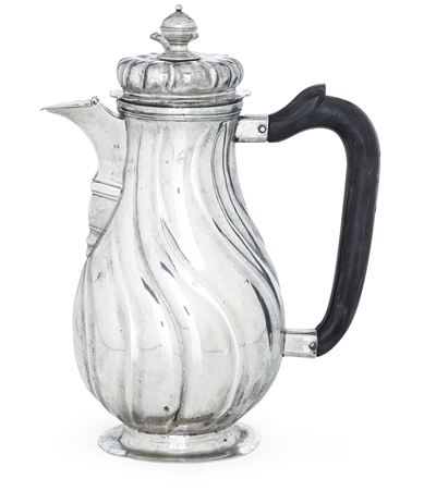 Ausburg 1769-1771. Argentiere Johann Christian Girschner (1738-1772) Caffettiera