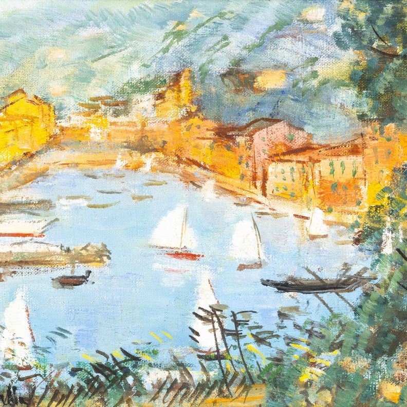 Michele Cascella - Portofino - la Baia
