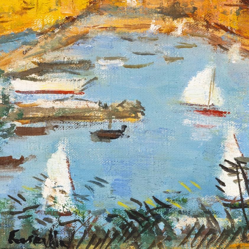 Michele Cascella - Portofino - la Baia