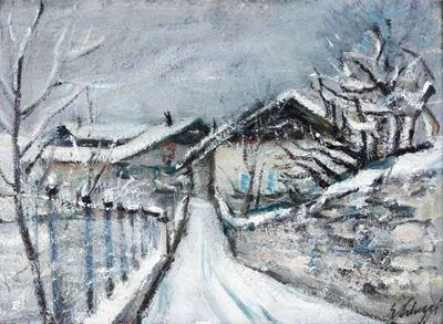 Nevica a Bardonecchia, 1958