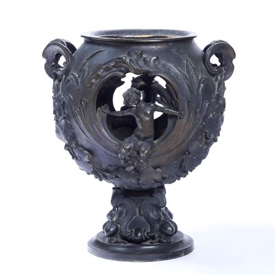 Fonditore del XIX-XX Secolo Cachepot