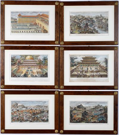 Venti Incisioni con Paesaggi Orientali