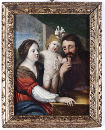 Scuola del XVIII Secolo Sacra Famiglia