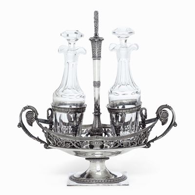 Oliera. Parigi, Marchi in Uso dal 1819 al 1838 e Marchio di Garanzia e Marchio Dell'argentiere Co...