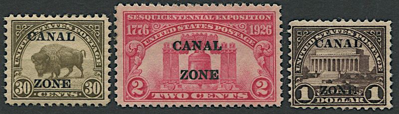 1824/26, Panama, Canal Zone, United States  - Asta Filatelia - Cambi Casa d'Aste