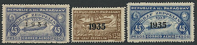 1931/35, Paraguay, Air Post  - Asta Filatelia - Cambi Casa d'Aste