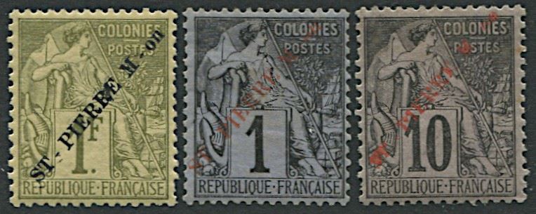 1891, Saint Pierre et Miquelon  - Auction Postal History and Philately - Cambi Casa d'Aste