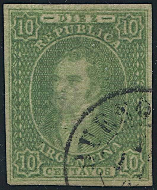 1864/67, Argentina, “Rivadavia”  - Auction Postal History and Philately - Cambi Casa d'Aste