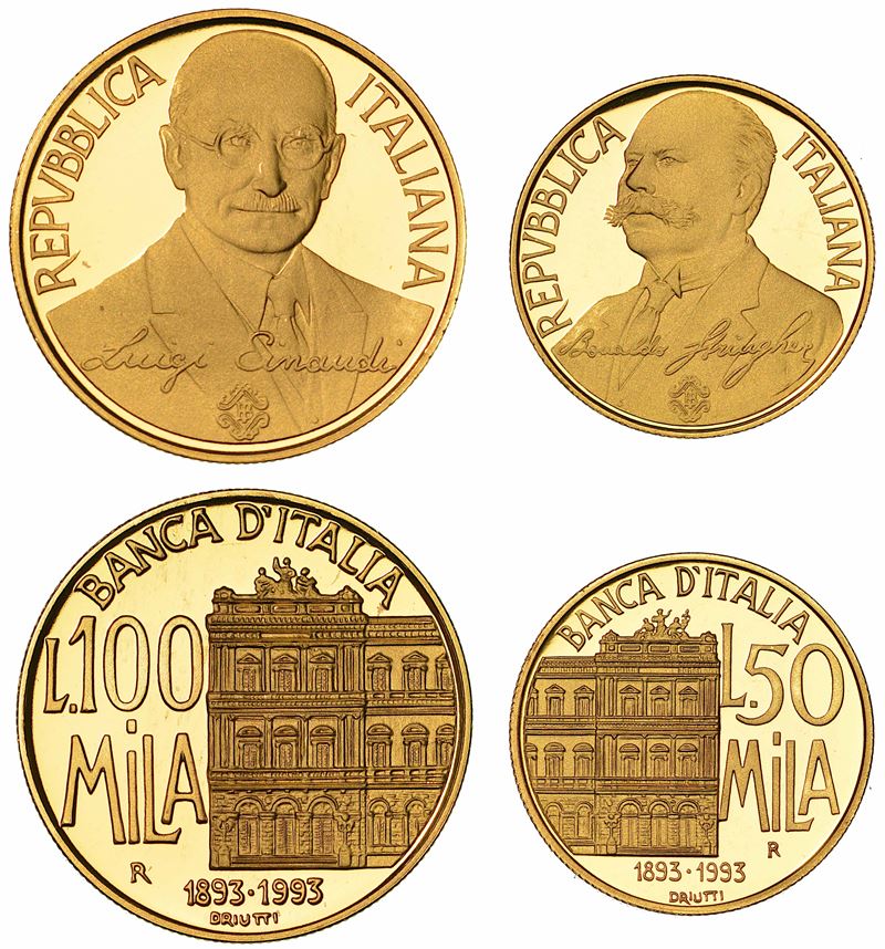 REPUBBLICA ITALIANA. Lotto di due monete.  - Auction Numismatics - I - Cambi Casa d'Aste