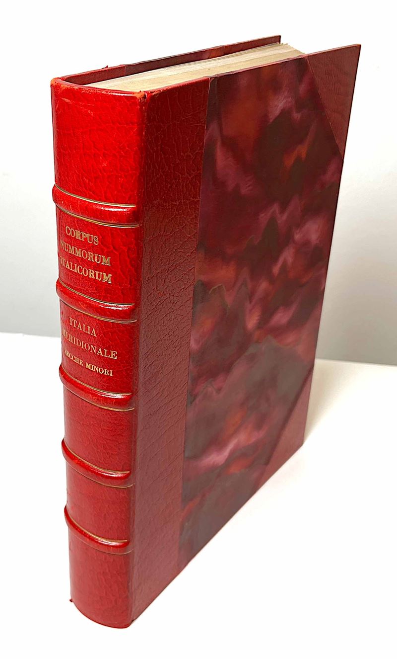 CORPUS NUMMORUM ITALICORUM. Primo tentativo di un catalogo generale delle monete medioevali e moderne coniate in Italia e da italiani all'estero. Vol. XVIII. ITALIA MERIDIONALE CONTINENTALE.  - Asta Numismatica - I - Cambi Casa d'Aste
