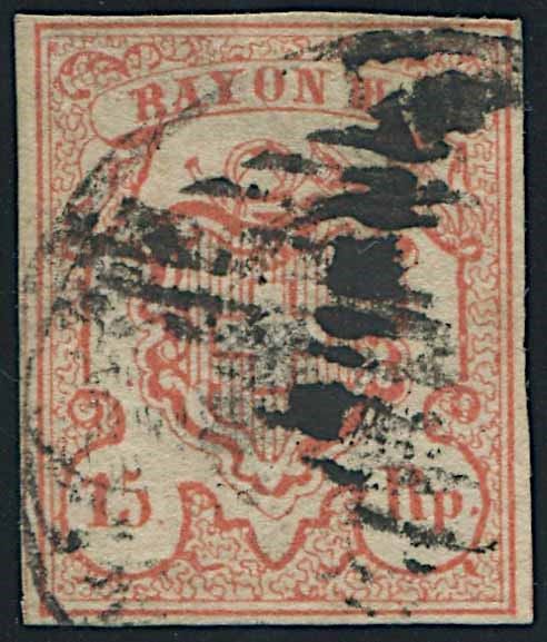 1852, Svizzera, Rayon III  - Auction Postal History and Philately - Cambi Casa d'Aste