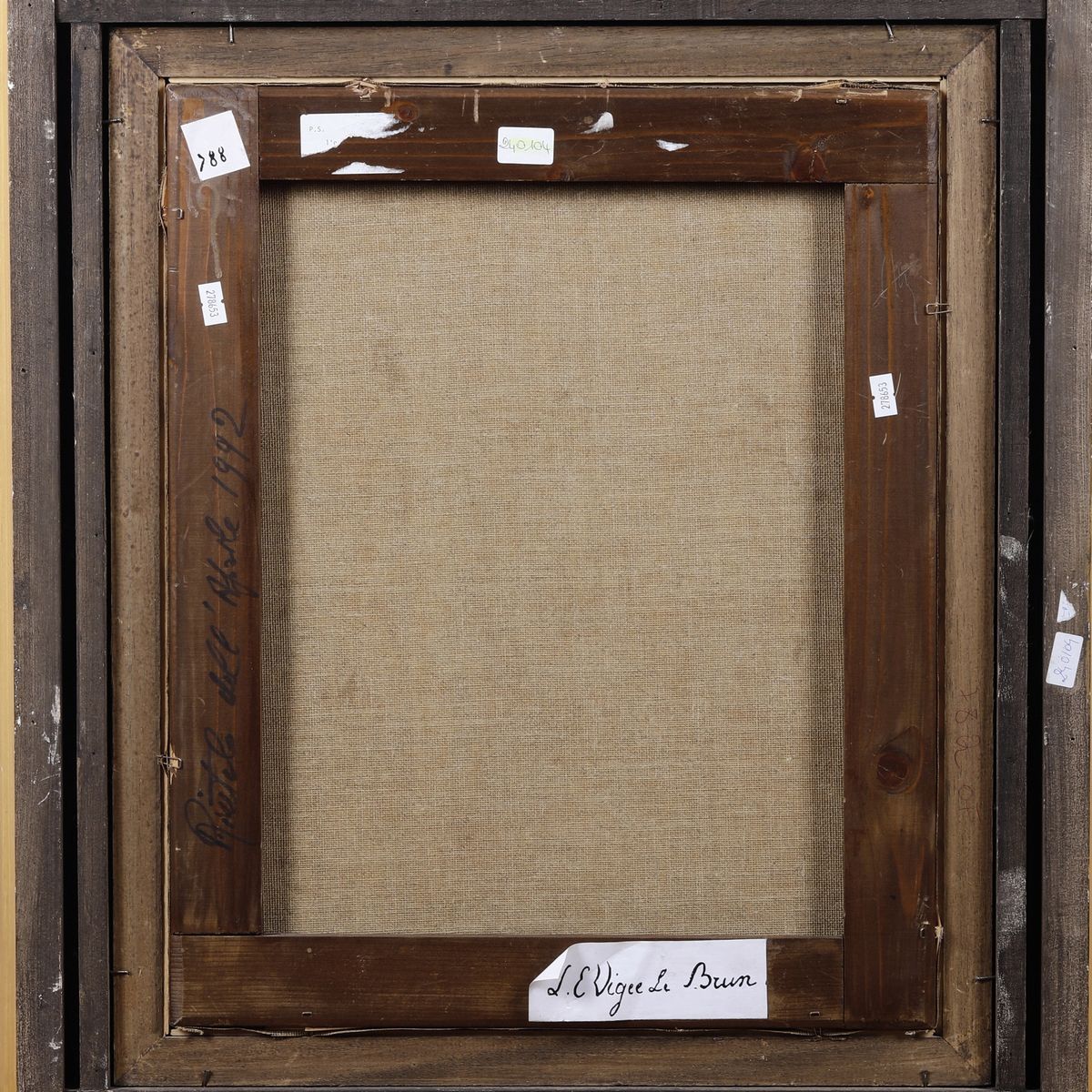 Elisabeth Vigèe le Brun - Autoritratto, olio su tela