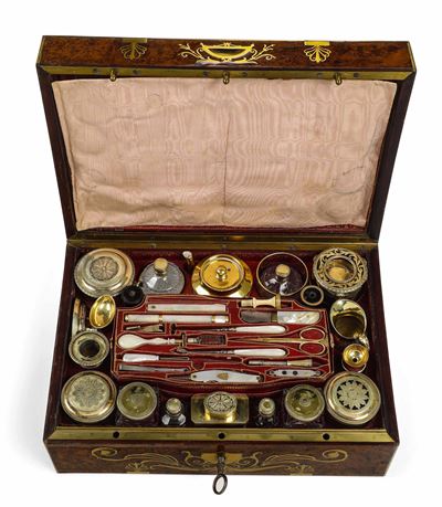 Necessaire da Viaggio. Francia, Parigi Fine XVIII - Inizi XIX Secolo