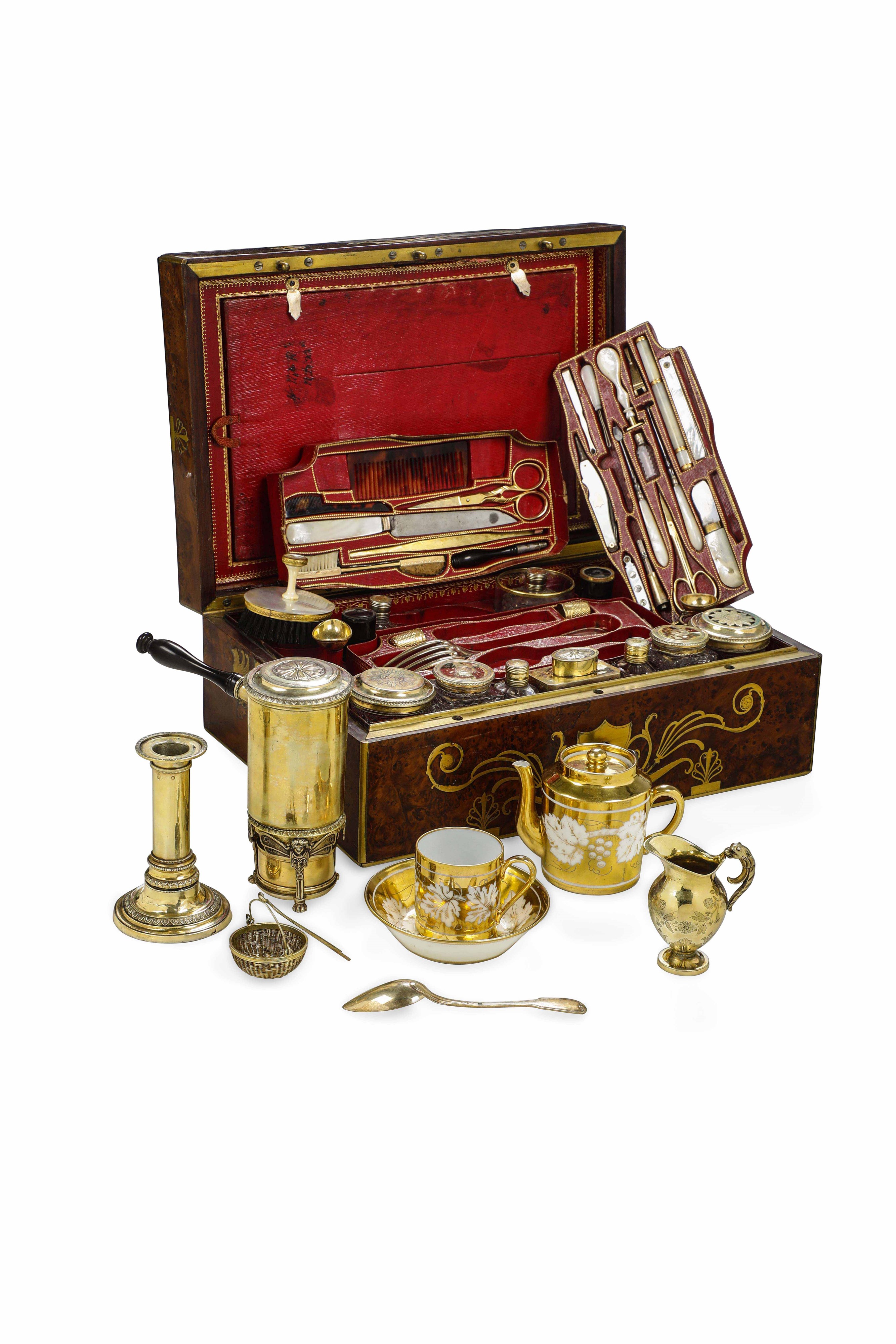 Necessaire da Viaggio. Francia, Parigi Fine XVIII - Inizi XIX Secolo