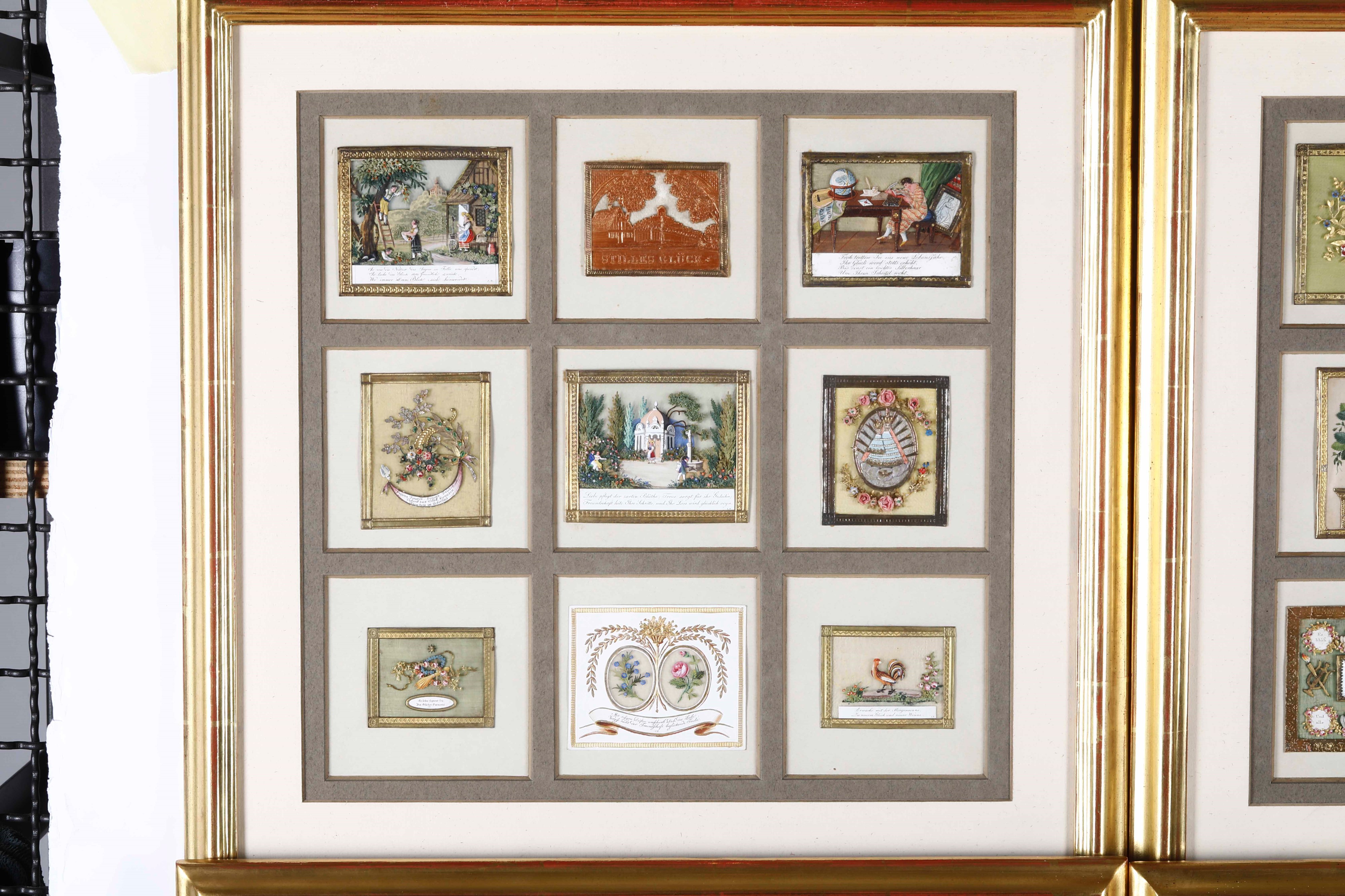 Collezione di Cinquantaquattro Miniature Benaugurali. Differenti Epoche e Manifatture del XIX-XX ...