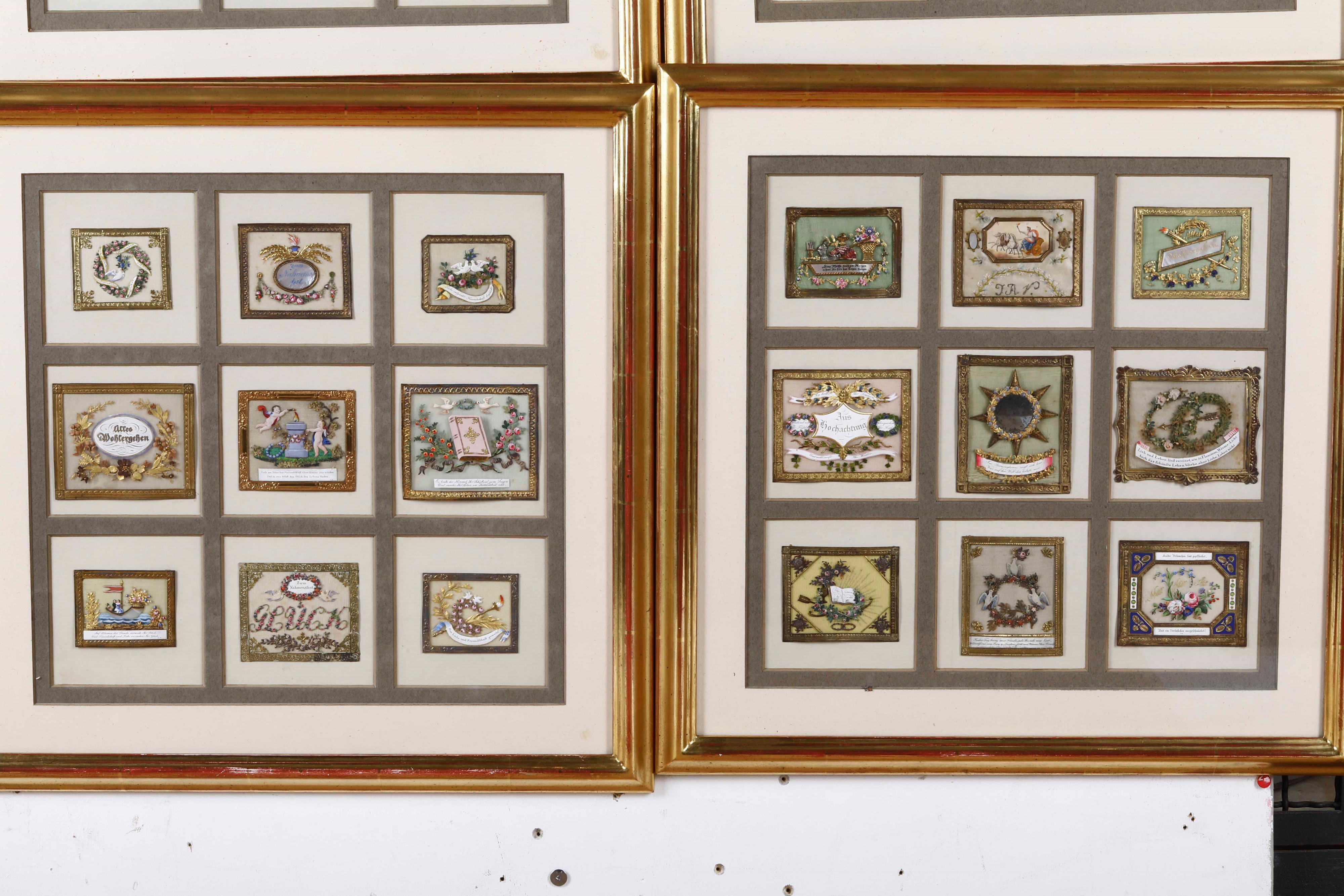 Collezione di Cinquantaquattro Miniature Benaugurali. Differenti Epoche e Manifatture del XIX-XX ...