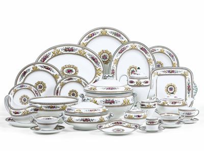 Servizio da Tavola "columbia"inghilterra, Manifattura Wedgwood, XX Secolo