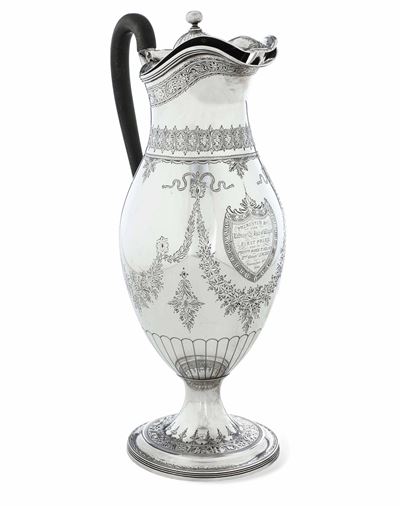 Versatoio. Argento Fuso, Sbalzato e Cesellato. Londra1792, Argentiere Robert Hennel