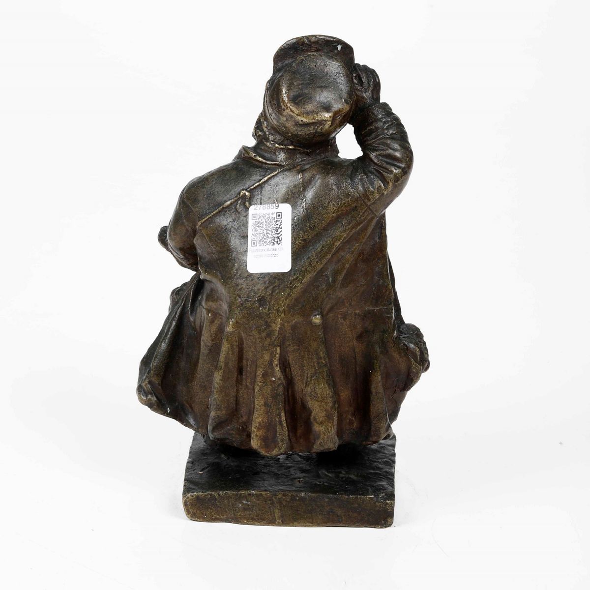 Scultore Italiano del XIX-XX Secolo Figura Caricaturale