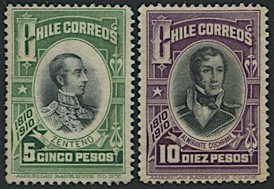 1910, Chile, Centenary Of Indipendence