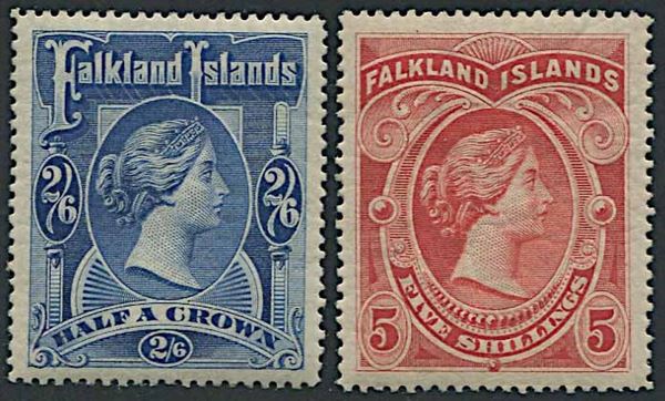 1898, Falkland Islands, Queen Victoria
