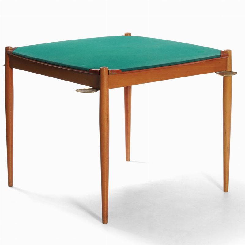 Gio Ponti : Tavolo da gioco  - Asta Arredi del '900 - Cambi Casa d'Aste