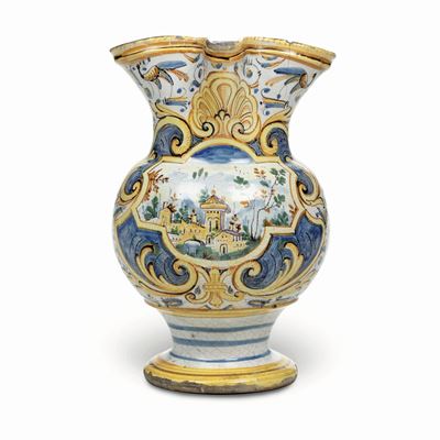 Boccale Urbania o Pesaro, Fabbrica Mordioni o Bartolucci, Metà del XVIII Secolo