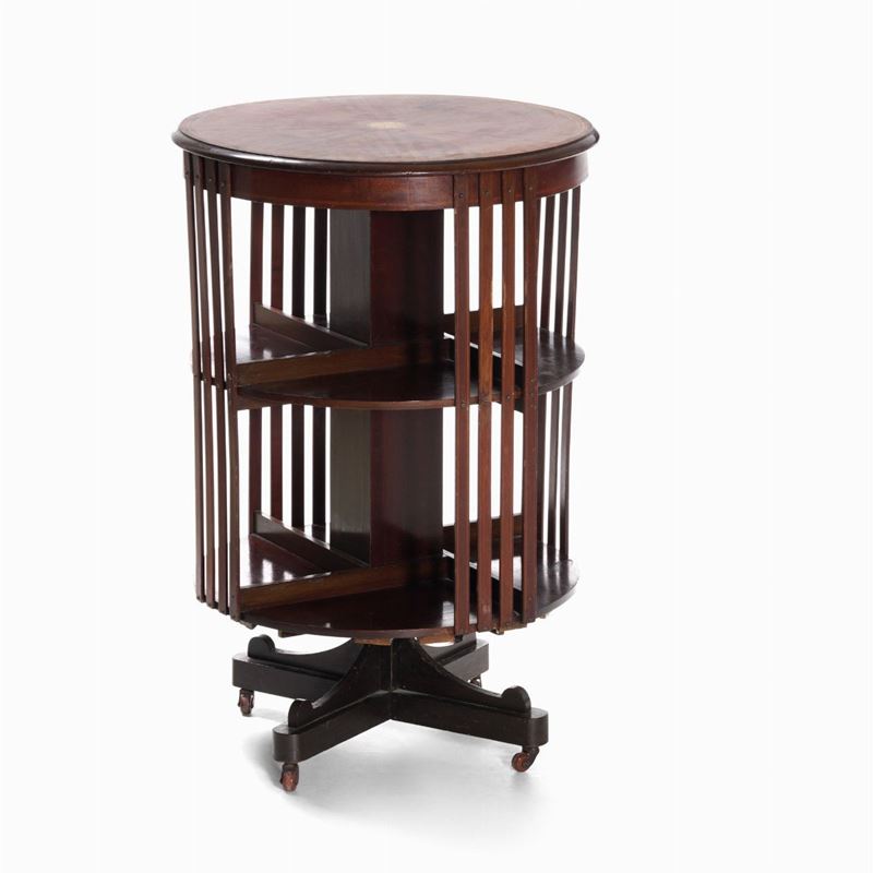 Libreria girevole  - Auction 20th century furniture - Cambi Casa d'Aste