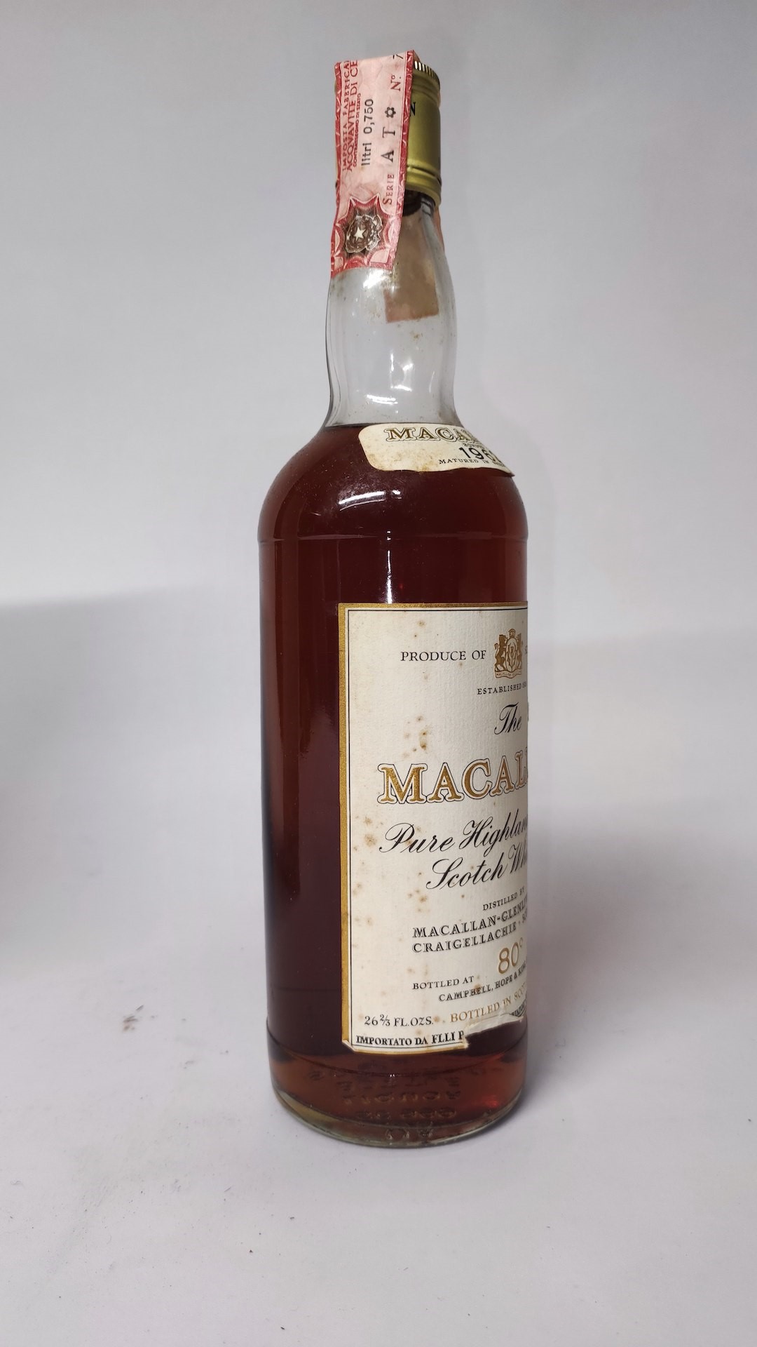 Macallan 1962, Scotch Whisky Malt