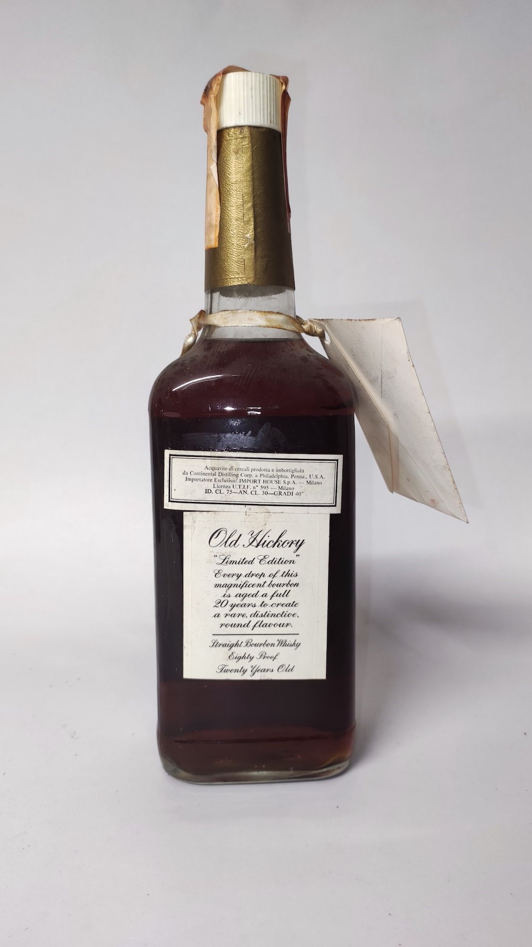 Old Hichory 1974, Bourbon Whiskey