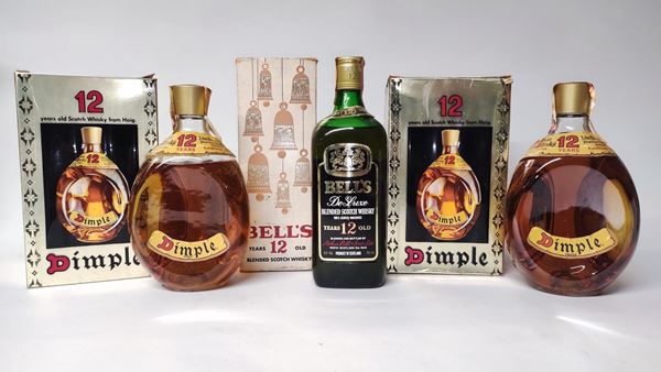 Dimple, Bell's De Luxe, Scotch Whisky