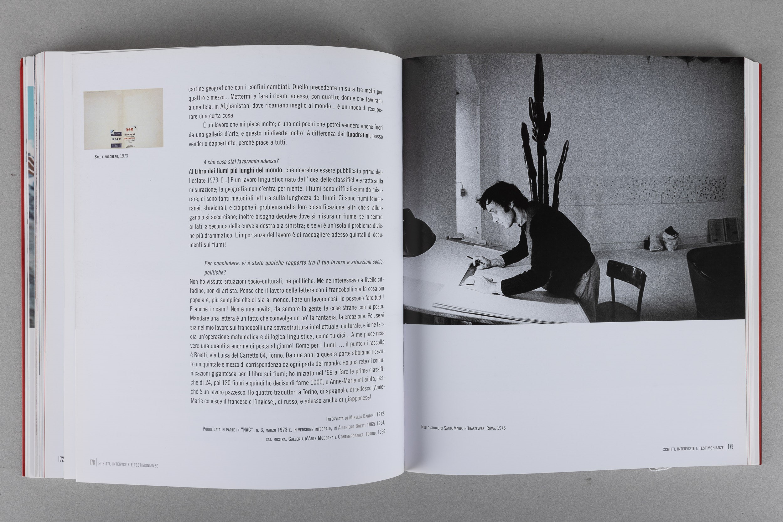 Alighiero & Boetti. Mettere All'arte il Mondo 1993-1962