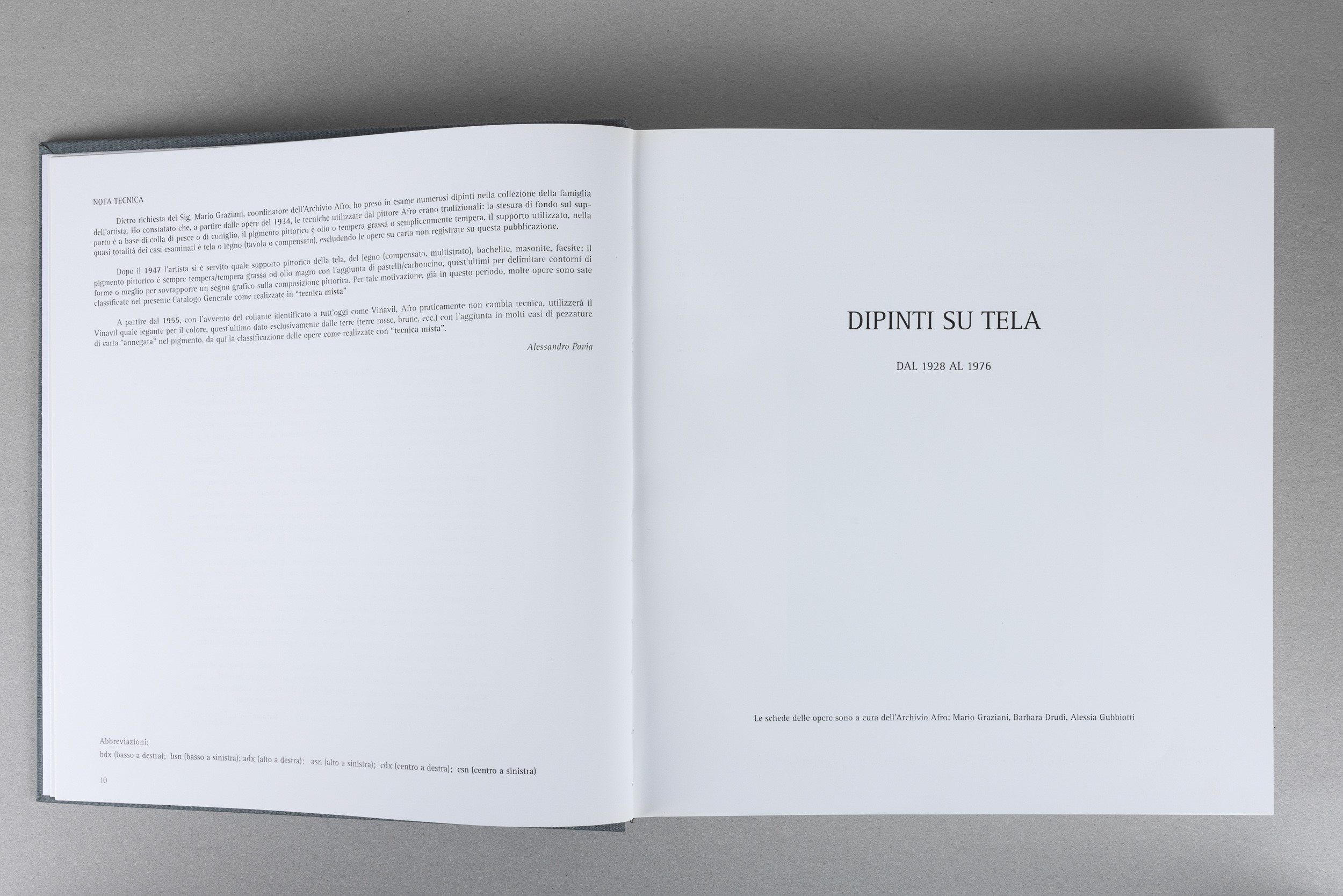 Afro Basaldella - Afro I. Catalogo Generale Ragionato