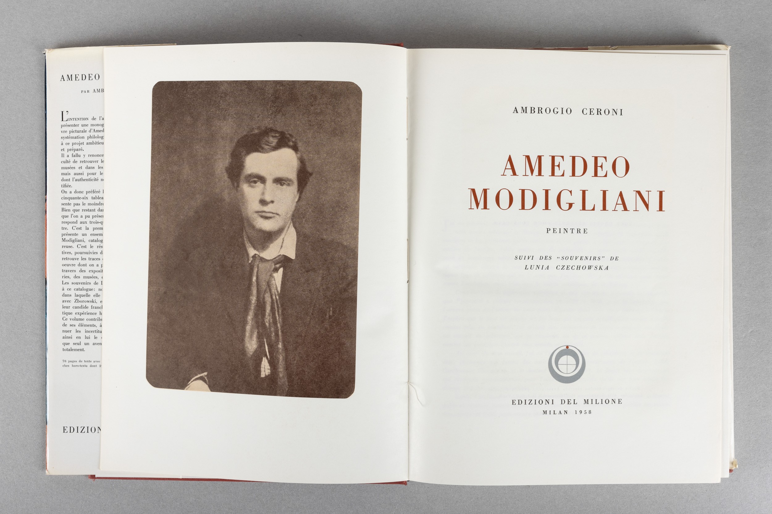 Modigliani. Dessins Sculptures/ Amedeo Modigliani. Peintre