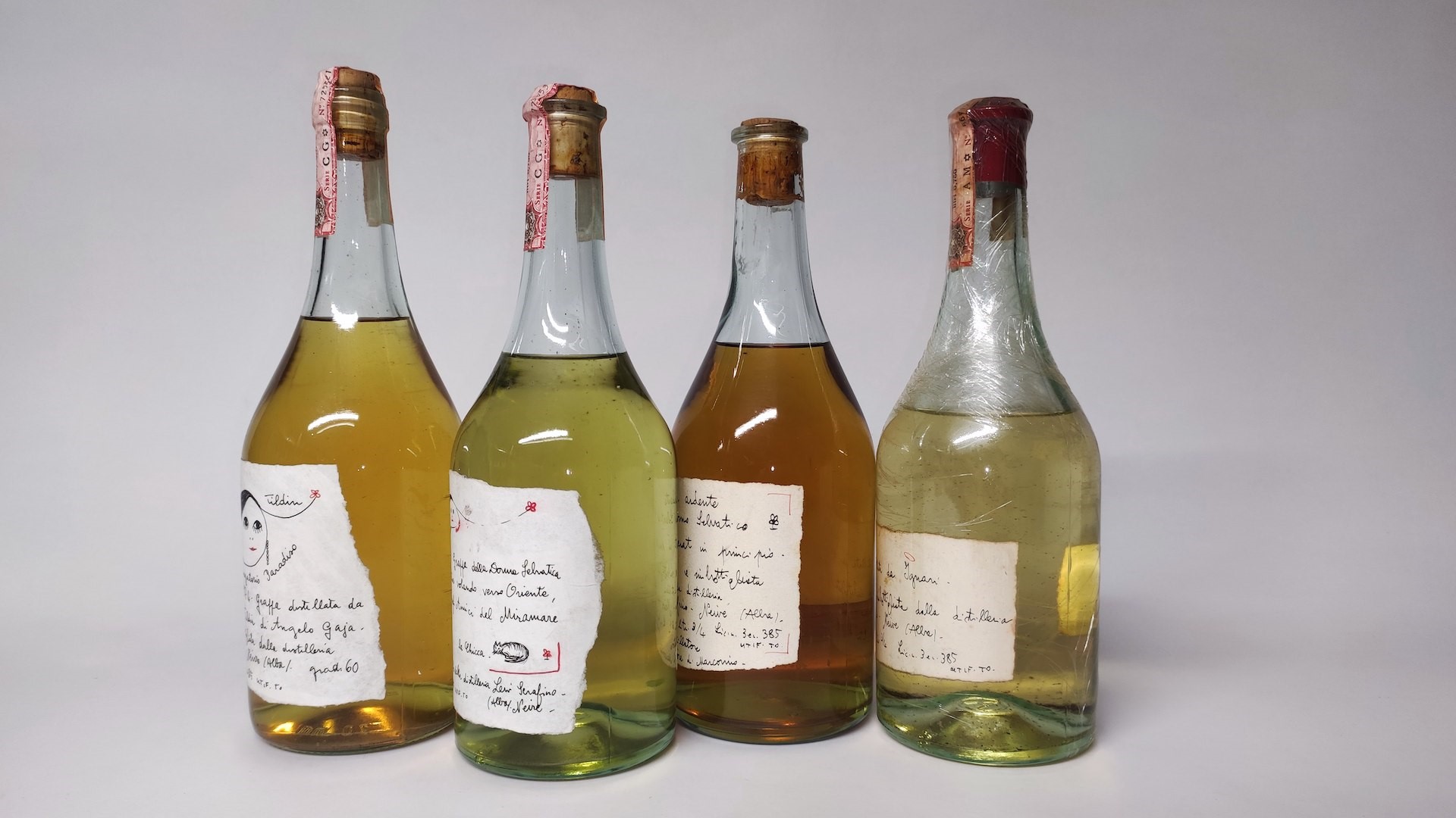 Levi Serafino, Collezione Grappe